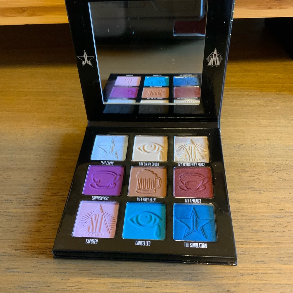 💜Jeffree Star Cosmetics NIB Jeffrey Star X Shane Dawson Mini Controversy Palette